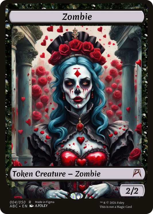 Queen of Hearts Zombie Token 3