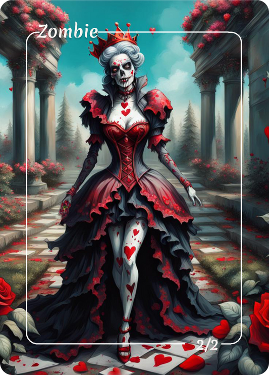 Queen of Hearts Zombie Token